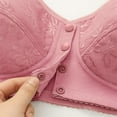 thumbnail image 6 of Daisy Bras for Women No Underwire Front Closure Comfort Senior Wireless Snap Closing Bra, 6 of 6