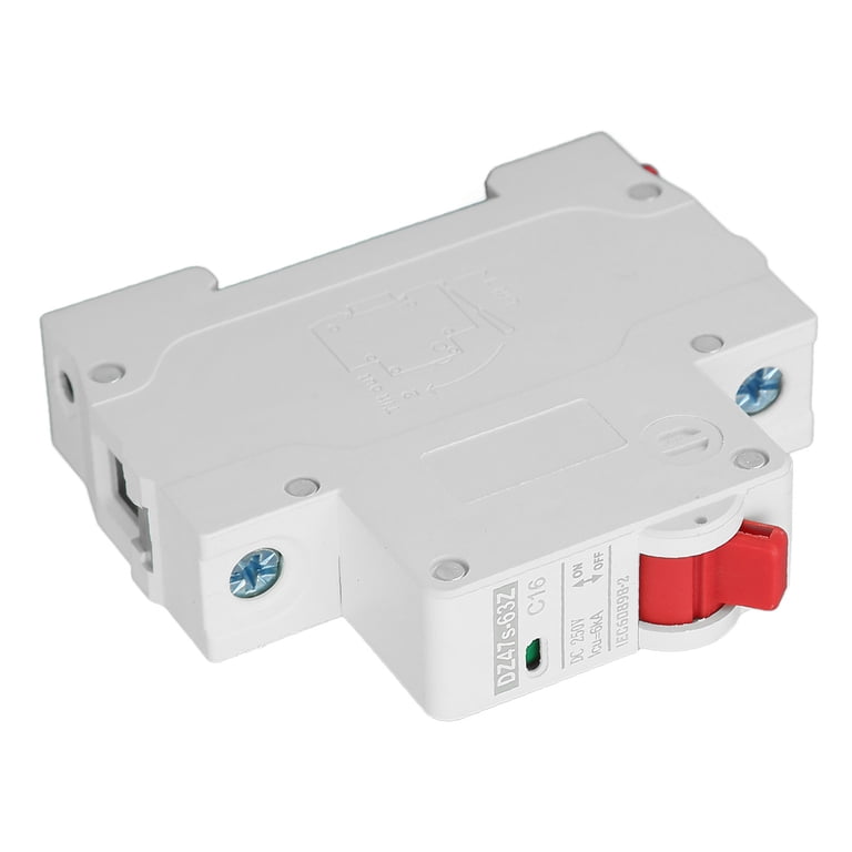 Buachois 2P DC Miniature Circuit Breaker – 1000V 16A, DIN Rail Mount, Overload Protection For Solar PV Systems
