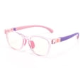 thumbnail image 1 of Gafas anti-luz azul para niños de color transparente con almohadillas nasales de silicona, gafas de ordenador de moda, tendencia, 1 of 6