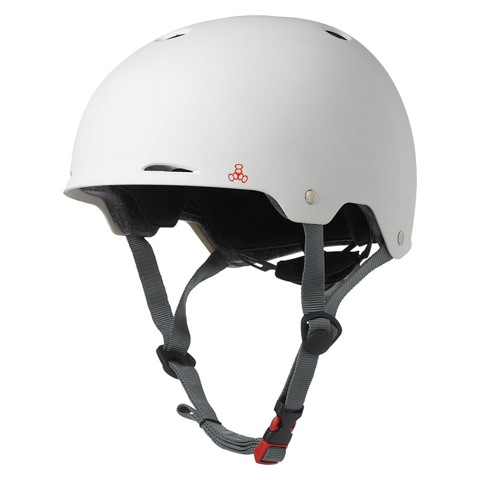 Triple Eight Dual Certified Gotham Helmet Grooved EPS Fit Dial Blue Large/XLarge