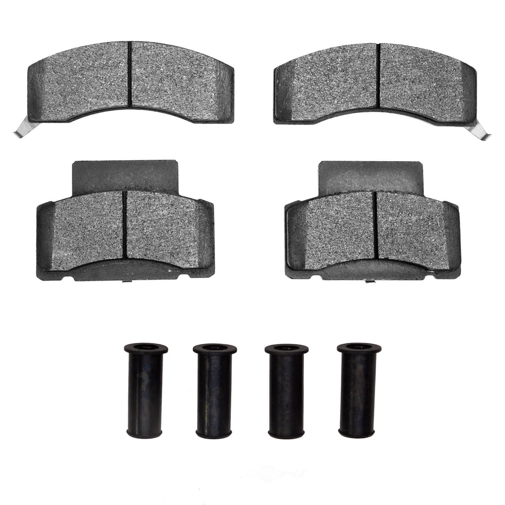 Dynamic Friction Company 1551-0459-01 DFC 5000 Advanced Brake Pads - Semi Metallic and Hardware Kit
