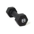 thumbnail image 1 of CAP Barbell, haltère en néoprène noir de, simple, 1 of 5