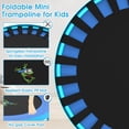 thumbnail image 2 of Jump Into Fun 36'' Mini Trampoline for Kids, 3FT Toddler Trampoline with Handle, Foldable Kids Trampoline Indoor/Outdoor for Toddlers Ages 3-6, Small Fitness Rebounder Trampoline, Easy Storage, 2 of 7