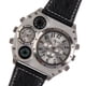 thumbnail image 5 of Reloj de pulsera de cuarzo con visualización de hora dual para hombre OULM con termómetro y brújula Tmvgtek Para estrenar, 5 of 6