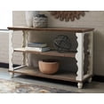 thumbnail image 2 of Signature Design by Ashley Casual Alwyndale Sofa/Console Table  Antique White/Brown, 2 of 4