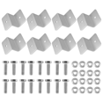 thumbnail image 2 of 8Pcs Solar Panel Mounting Bracket Z Style Aluminum Alloy Roof Support Caravan Solar System Installation Accessories, 2 of 9