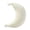 02Beige, variant on Cute Half Moon Shaped Throw Pillow, Decorative Cushion for Bedroom Living Room Sofa Bed