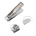 thumbnail image 3 of Unique Bargains Durable Nail Clipper Silver Tone 1 Pc Silver Tone 2.44"x0.47", 3 of 6