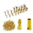 thumbnail image 2 of ESC Lipo RC Battery Plugs 2mm 3mm 3.5mm 4mm RC Battery Parts High Quality Battery Gold-plated Bullet Banana Plug Bullet Banana Connector Plug Battery Plugs Banana Male Female Connector 6MM, 2 of 8