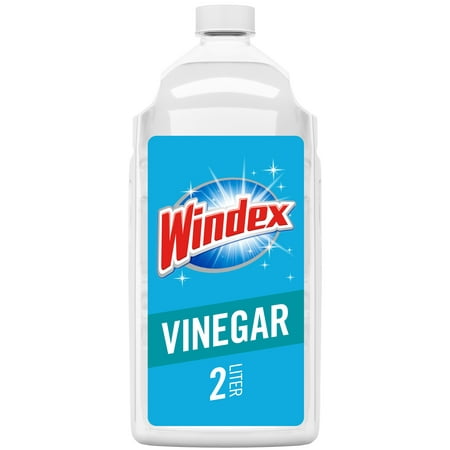 Windex Glass Cleaner Refill, Vinegar, 2 L