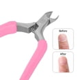 thumbnail image 3 of Tondeuse à Cuticules en Acier Inoxydable Professionnelle avec Poignée en Silicone Antidérapante, Couvercle Protecteur pour Manucure, Ressort Intégré, Suggestion Assortie, 3 of 7