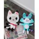 thumbnail image 5 of Casa de muñecas Gabby, juguete de peluche Mercat, animales de peluche de dibujos animados, coche de sirena, gato, muñeco de peluche para niños, 5 of 5