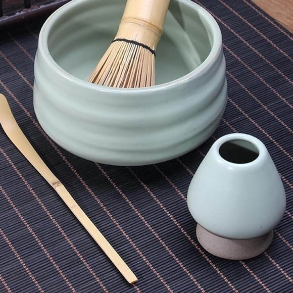 Handmade Matcha Whisk Stand Tea Ceremony Teaware Chasen Stand for Starter Professional White