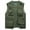 Green, variant on Vest for Men Field Pofessional Emergency Field Fishing Multi Pocket Vest (Green, L)