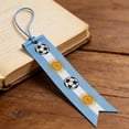 thumbnail image 5 of Cififendec Soccer Themed Grosgrain Ribbon, 180", Country Flag Print Ribbon for Soccer Fans Gift Wrapping, Party Decor and DIY Crafts(Sky Blue), 5 of 5