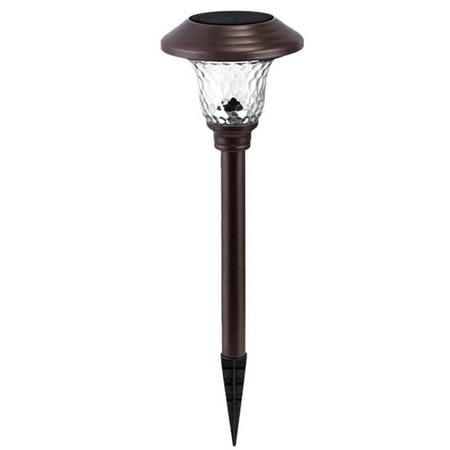 

ANAJOY New Arrivals LED Lawn Light Outdoor Stainless Steel Solar Powered Garden Decor