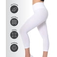 thumbnail image 5 of SlimMe Women's High-Waist Control Seamless Shapewear Leggings - Womens - Female, Medium, White, 5 of 12