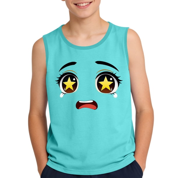 Niños Pequeños Camisola sin Mangas Suave Gradiente Impresión Moda Lindo Fondo para el Uso Casual Y Ocasiones Especiales