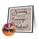 thumbnail image 1 of Cuadros Decorativos Inglés caligrafía dibujo 5D DIY diamante pintura Kits completo cuadrado taladro arte Ehuebsd embutido en tela, 1 of 9