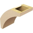 thumbnail image 5 of Ekena Millwork 5"W x 8"D x 8"H Thorton Rough Cedar Woodgrain TimberThane Knee Brace, Primed, 5 of 6
