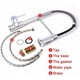 thumbnail image 5 of Grifo de cocina flexible, construcción de acero inoxidable que garantiza durabilidad y longevidad, rociador desplegable para una limpieza expansible y flexible, componentes de latón macizo que, 5 of 5