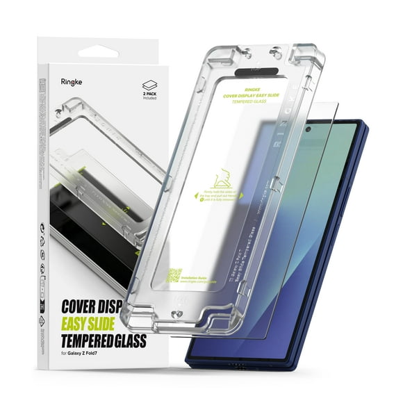 Protector de pantalla Ringke Cover Display Easy Slide, paquete de 2
