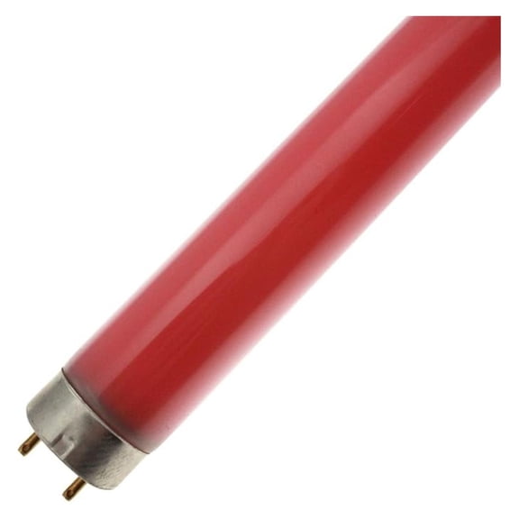 Replacement for F30T8/R, Red Color, T8 Fluorescent Tube Light Bulb (1 Pack)