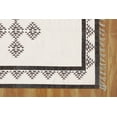 thumbnail image 5 of Casavani - 10'x10' Handblock Printed Beige Cotton Dhurrie Square Area Rugs for Bedroom & Dining Room, 5 of 6