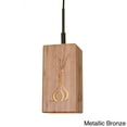 thumbnail image 2 of Woodbridge Lighting Light House Vessel of Life Bamboo Mini Pendant in Brass, 2 of 3