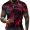 thumbnail image 1 of Styesk T-Shirts pour Homme Mode Décontractée Col Rond Chandail Imprimé T-Shirt Manches Courtes, 1 of 5