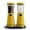 Yellow, variant on Rechargeable Salt and Pepper Grinder Set Automatic Electric Pepper Grinder Set Stainless Steel 4.5oz Larger Capacity Tomeem