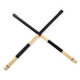 thumbnail image 2 of Soidarity Accesorios para baquetas de Jazz, baquetas para tocar, instrumento de percusión artesanal de bambú, mazo, ajuste de reproducción Accesorios para instrumentos musicales Negro, 2 of 6
