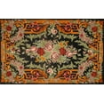 thumbnail image 1 of Ahgly Company Indoor Rectangle Traditional Cinnamon Brown Medallion Area Rugs, 2' x 5', 1 of 6