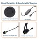 thumbnail image 3 of Auriculares con Cable USB con MicróFono CancelacióN de Ruido Auriculares CóModos para Negocios con Control para Software de Chat, 3 of 5