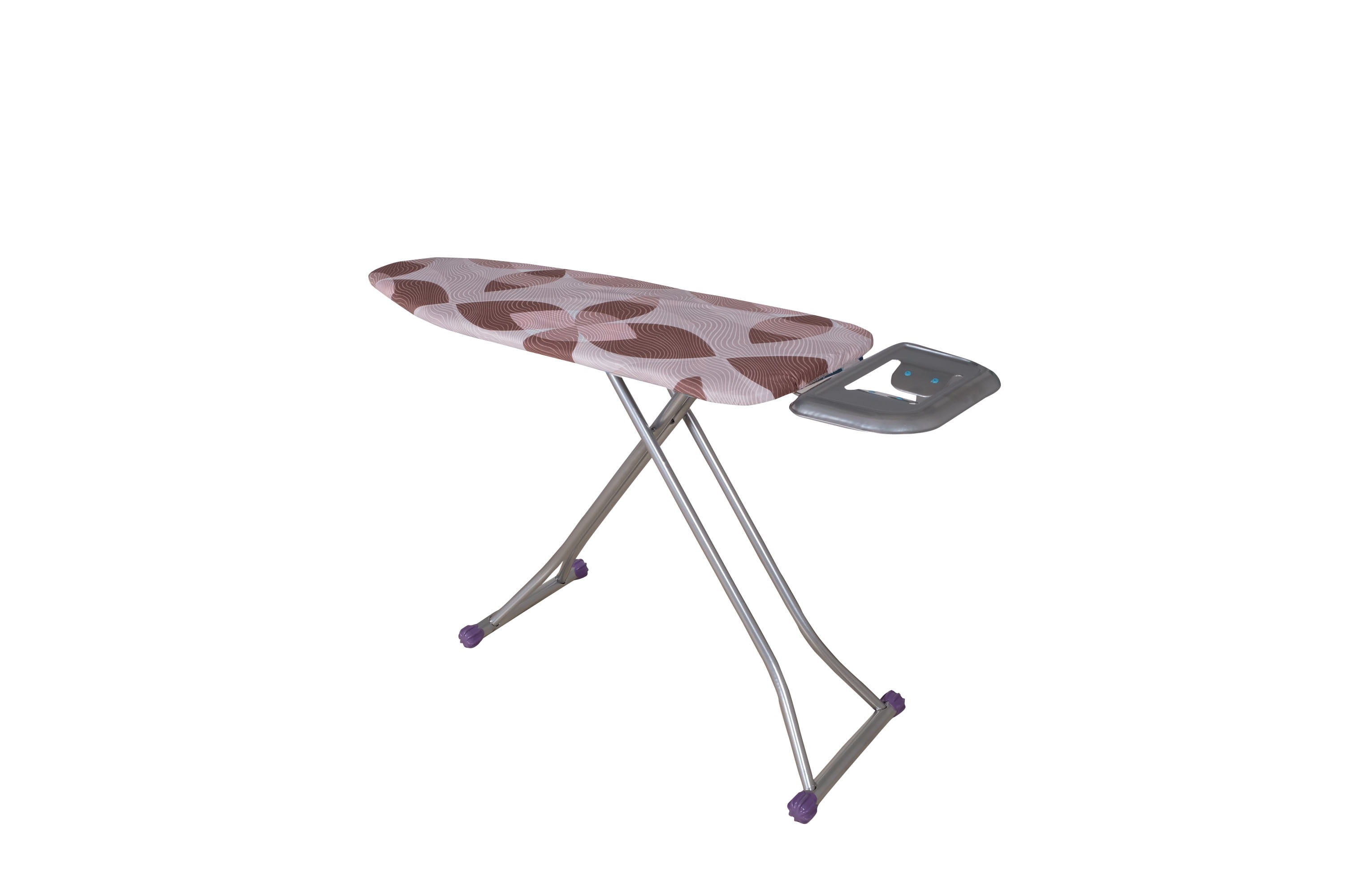 Ironing Board T leg Steel Top Ironing Boards with Foam Pad 57" PINK 