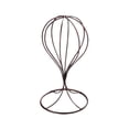 thumbnail image 1 of Monstrate Soportes metálicos modernos para sombreros, peluca hueca, soporte decorativo con forma de farol, almacenamiento, estante de Decoración del hogar Bronce, 1 of 6