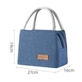 thumbnail image 3 of EIMELI Lunch Box Bag With Handles Reusable Lunch Box Bags For Car Travel Work Picnic, 3 of 3