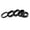 Black, variant on YAHHU 5PCS 28.6mm (1.12 inches) MTB Bike Front Fork Washer Set Bicycle Stem Headset Spacer Fork Gasket High Strength Aluminum Alloy Replacement Parts for Fixie Road Mountain Bicycles, Black