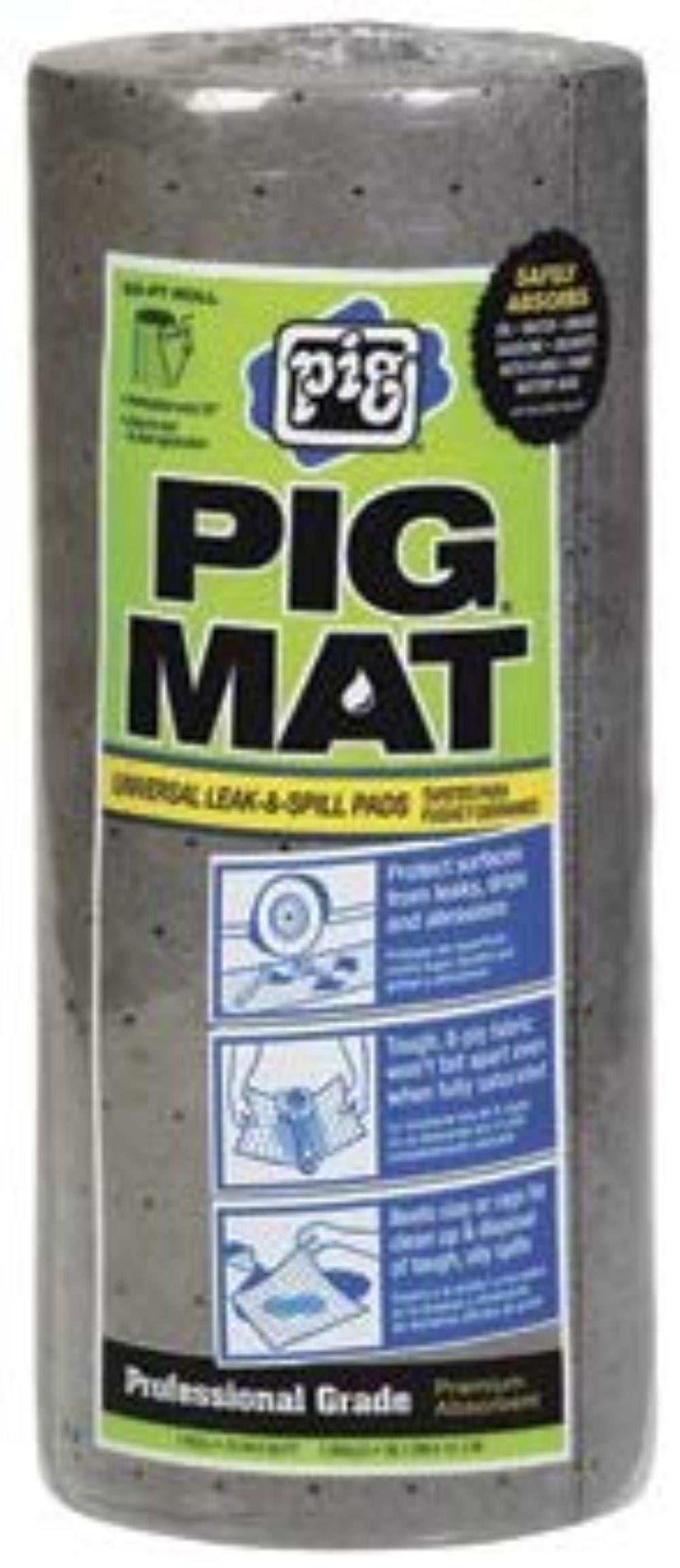 New Pig 25201 Universal Oil Absorbent Shop Roll Mat 15" x 50' 