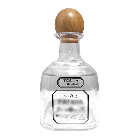 Ceimmolca Tequila Bottle Glass | Reusable Glass Wine Glass | Retro Cork Sealed Bottle | Portable Wine Jug | Creative Foreign Wine Souvenir, Clear