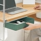 thumbnail image 5 of Cajón de almacenamiento oculto Bewildely Caja organizadora duradera y elegante Verde 33*23.5*8.5 cm, 5 of 6