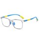 thumbnail image 1 of Espejo infantil anti luz azul estilo luz plana Gafas cuadradas suaves TR90 espejo cruzado 5288, 1 of 6