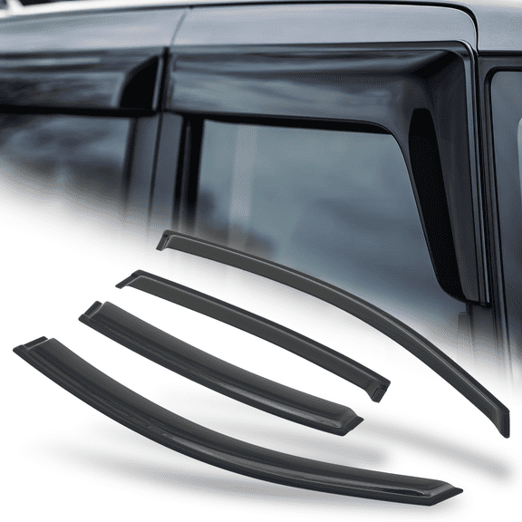 M-AUTO 4Pcs Smoke Window Visor Shade Vent Wind Rain Deflector Guard for 2000 2001 2002 2003 2004 2005 Buick Lesabre
