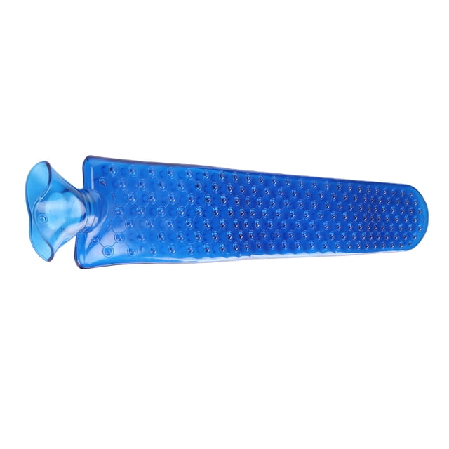Sleeping Hot Water Bottle, Thicken Dark Blue Bed Warmer Water Bag Uniform Heat Dissipation For The Elderly For Home