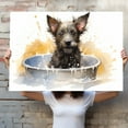 thumbnail image 4 of Belgian Laekenois Dog Canvas Bathroom Décor - Unique Bath Wall Decor - Modern Canvas Bathroom Wall Art - Room Decor - Bathroom Decorations - Restroom Sign - Wall decor living room, 4 of 4