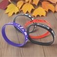thumbnail image 4 of 16pcs Halloween Silicone Wristbands,Halloween Bracelets for Halloween Trick or Treat Theme Party Favors Supplies, 4 of 5