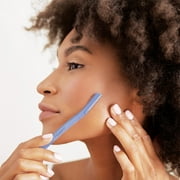 Plum Beauty Facial Shaping Razors, Facial Dermaplaning Tools, Skin Safe, Hair Removal for Eyes & Face, 3ct.