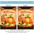 thumbnail image 5 of SM-XLHN 28x40 Inch Double Sided Garden Flag Thanksgiving Flag, Autumn Turkey Fall Thanksgiving Garden Flag House Flag For Outdoor Yard Decoration, 5 of 6