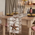 thumbnail image 2 of Table Runners 70 Inches Long Dress Scarves, Texas Star Grey Wooden Farmhouse Coffee/Dining/Kitchen Table Decor, Holiday Table Runner, Farmhouse Berry Countryside 13x70 Inch, 2 of 9