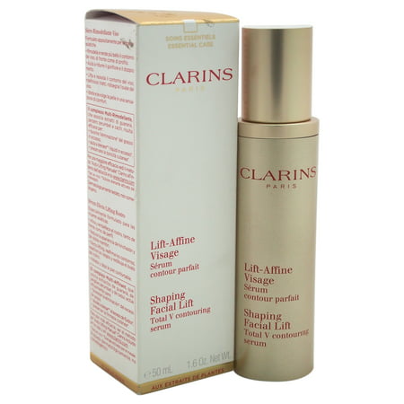 Shaping Facial Lift Total V Contouring Serum by Clarins for Women - 1.6 oz (Clarins Double Serum Best Price)